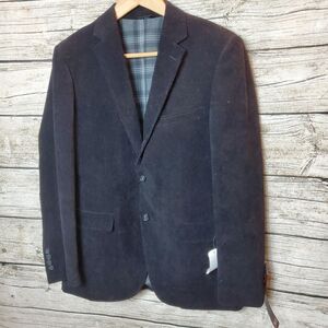 Marc Martin Morgan Black Velvet Blazer Size 36S
